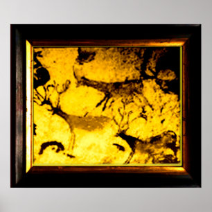 Affiches Lascaux Deer Herd
