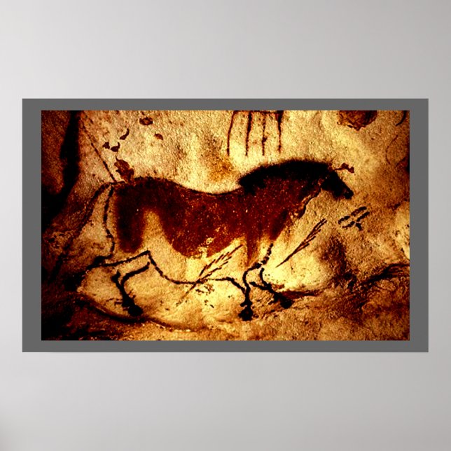 Affiches Lascaux Horse (Devant)