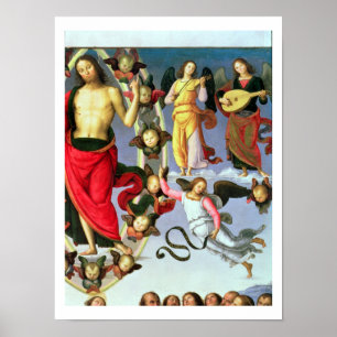 Affiches L'ascension du Christ, de la coordonnée du Christ