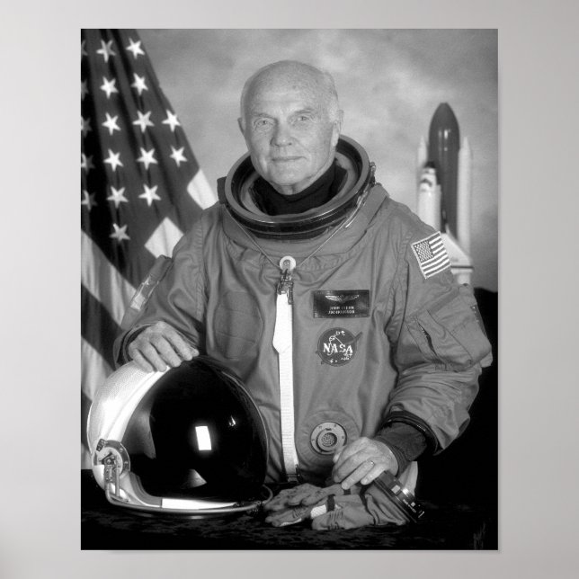 Affiches L'astronaute John Glenn (Devant)