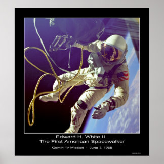 Affiches L'astronaute Russell L. Schweickart Apollo 9 Missi