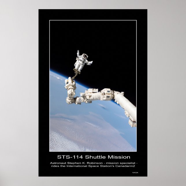 Affiches L'astronaute Stephen K. Robinson (Devant)