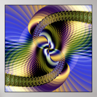 Affiches latence : éclatement ultraviolet