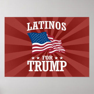 AFFICHES LATINOS POUR TRUMP