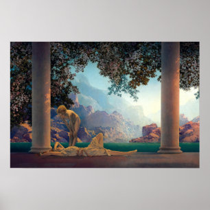 Affiches L'aube par Maxfield Parrish en 1922