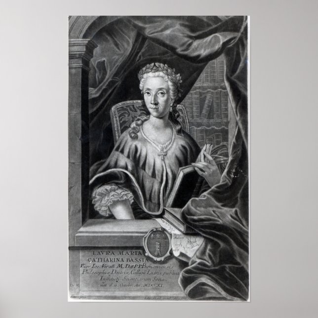 Affiches Laura Maria Caterina Bassi (Devant)