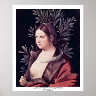 Affiches Laura (Portrait D'Une Jeune Femme) Par Giorgione