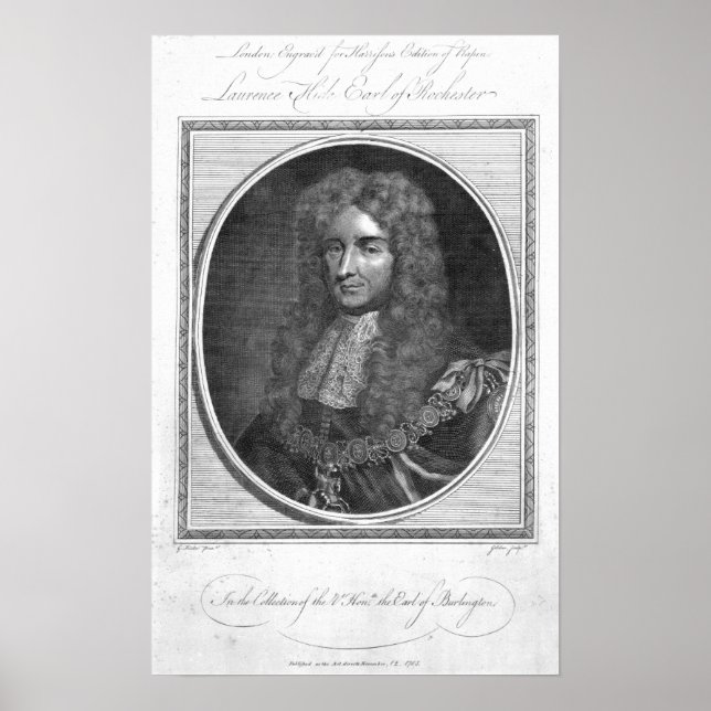 Affiches Laurence Hyde, 1er comte de Rochester (Devant)