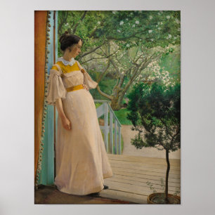 Affiches Laurits Andersen Anneau dans la porte du jardin CC