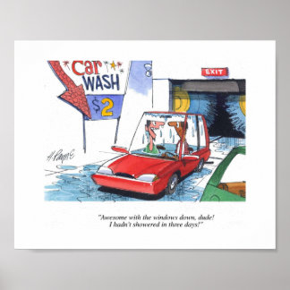 Affiches Lave-voiture