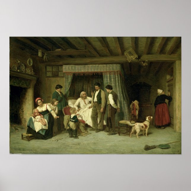 Affiches L'avertissement final, 1886 (Devant)