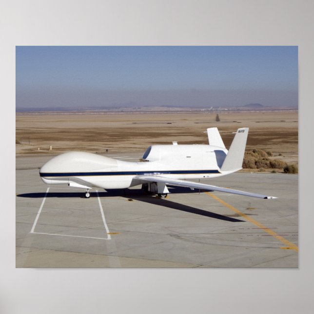 Affiches L'avion sans pilote Global Hawk (Devant)