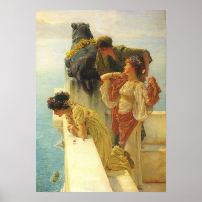 Affiches Lawrence Alma-Tadema - Bon point de vue (Devant)