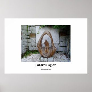 Affiches Lazarzu wyjdz Sculpture