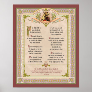 Affiches Le 23ème psaume