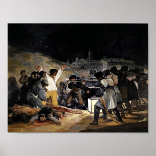 Affiches Le 3 mai par Francisco de Goya