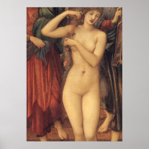 Affiches Le bain de Vénus par Sir Edward Coley Burne-Jones