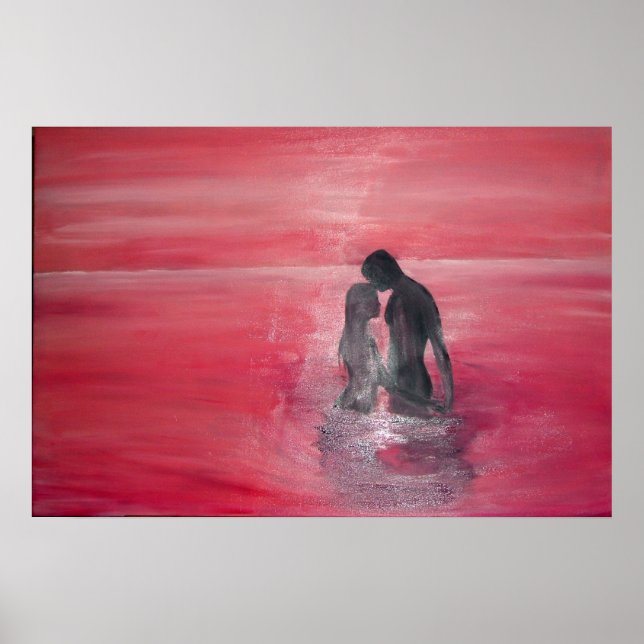 Affiches Le baiser (Devant)