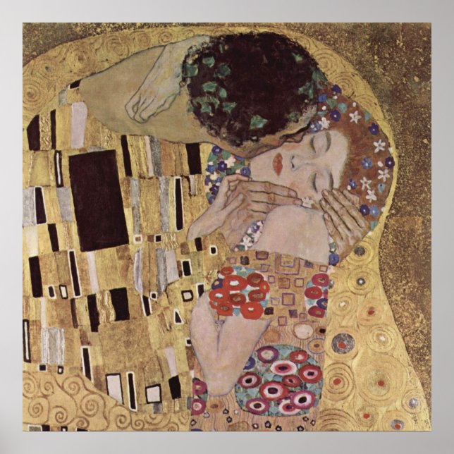 Affiches Le baiser (Devant)