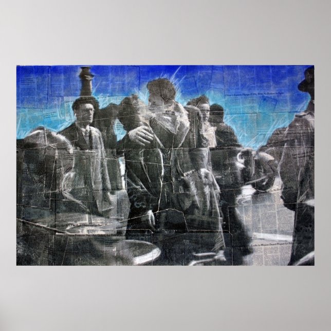 Affiches Le baiser (Devant)