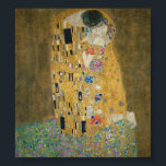 Affiches Le baiser - Gustav Klimt<br><div class="desc">Célèbre tableau romantique de Gustav Klimt. Le Kiss est un magnifique chef-d'oeuvre pour les amateurs de grand art. C'est l'image la plus de qualité que vous pouvez trouver sur Zazzle et donc vous pouvez vous attendre à une impression de haute qualité sur de nombreuses idées cadeaux Klimt.</div>