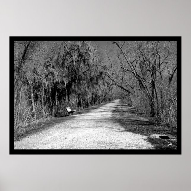 Affiches Le banc (Devant)