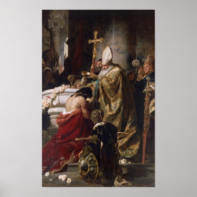 Affiches Le baptême de Vajk (Devant)