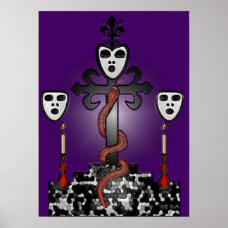 Affiches Le baron Samedi et le Voodoo Guede