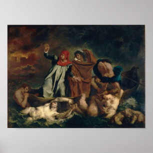 Affiches Le barque de Dante