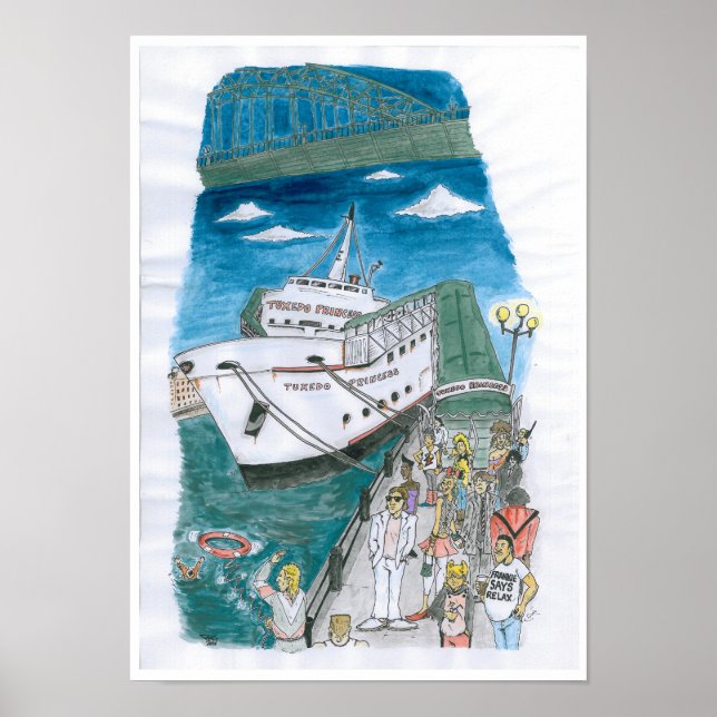 AFFICHES LE BATEAU (Devant)