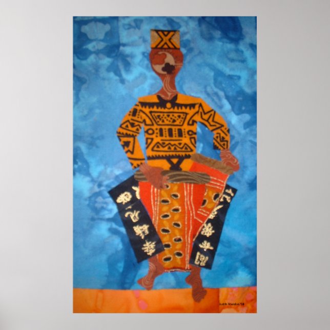 Affiches Le batteur (Devant)