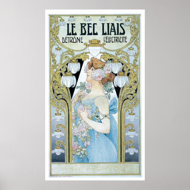 Affiches Le Bec Liais Dethrone l'Ectricite (Devant)
