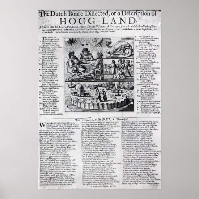 Affiches Le Boare hollandais disséqué (Devant)