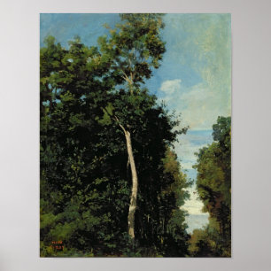 Affiches Le bois sur la Côte de grâce à Honfleur