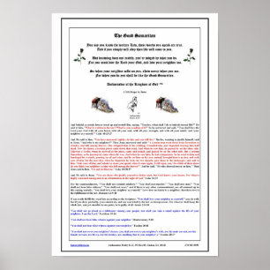 Affiches Le bon samaritain