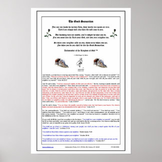 Affiches Le bon samaritain