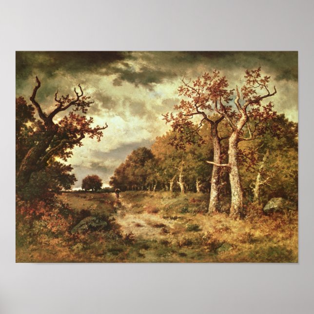 Affiches Le bord de la forêt, 1871 (Devant)