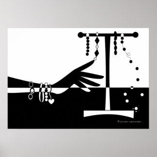 Affiches Le bracelet s'échappe