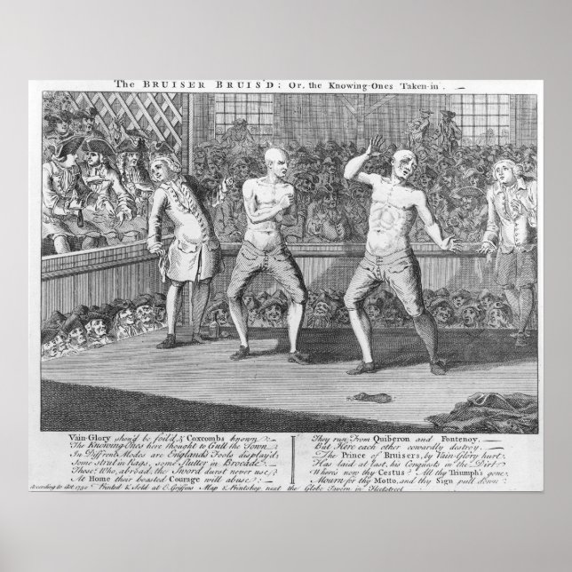 Affiches Le Bruiser Bruis'd, Or, les Knowing-Ones (Devant)