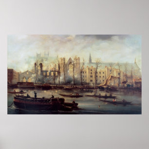 Affiches Le Burning des Chambres du Parlement