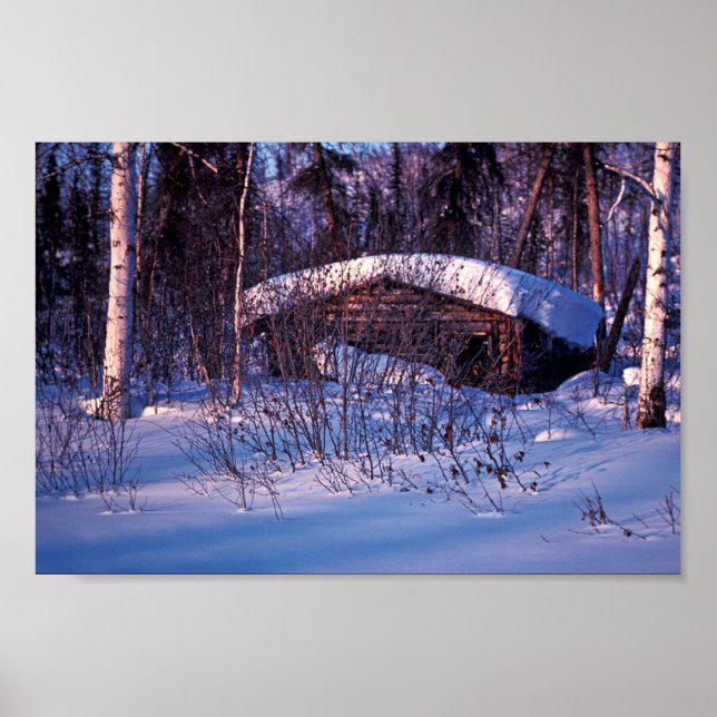Affiches Le Cabine du vieux trappeur (Devant)