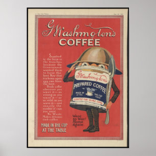 Affiches Le café de Washington