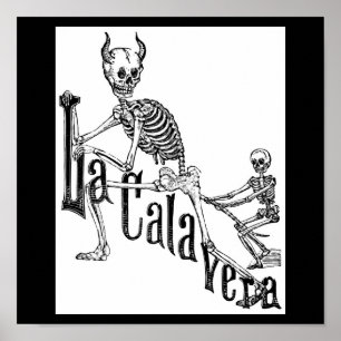Affiches Le Calavera infernal. Le jour des morts