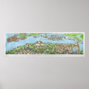 Affiches Le campement des forces anglaises