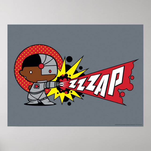 Affiches Le canon Cybernétique de Chibi Cyborg (Devant)