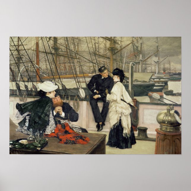 Affiches Le capitaine et le maté, 1873 (Devant)