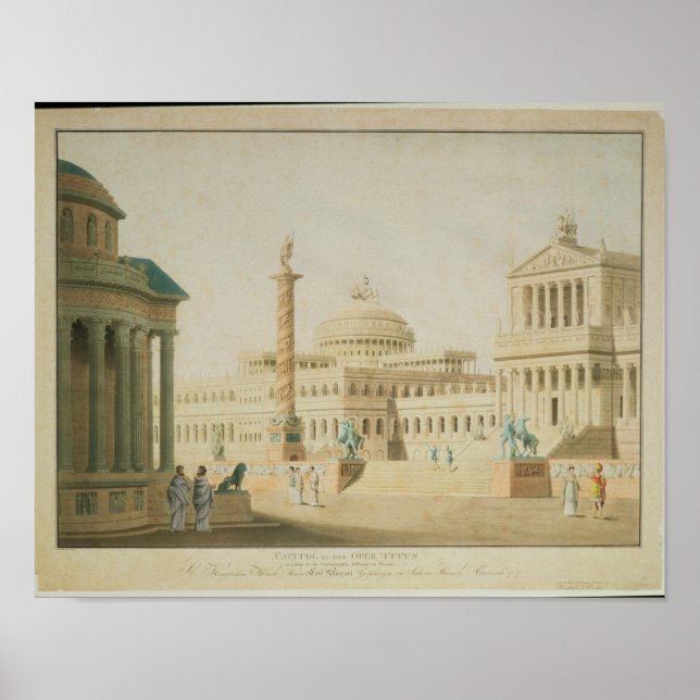 Affiches Le Capitol, le design de "Titus" (Devant)