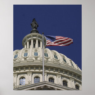 Affiches Le Capitole des États-Unis, Washington, DC