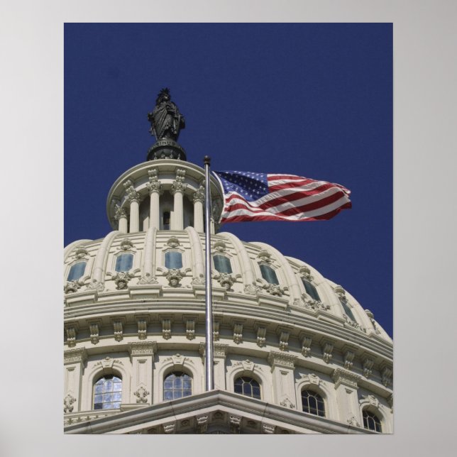 Affiches Le Capitole des États-Unis, Washington, DC (Devant)