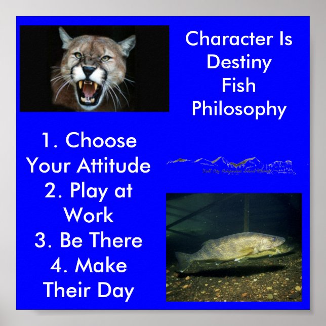 Affiches Le caractère est Destiny... (Devant)